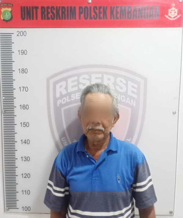 Kakek 71 Tahun Pelaku Pelecehan Seksual Anak di Kembangan Ditetapkan Tersangka