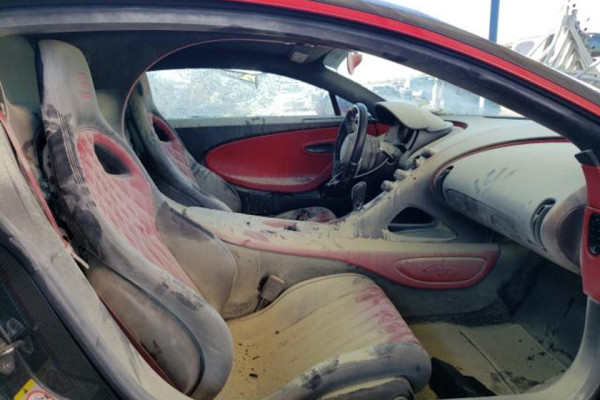 Bekas Terbakar, Bugatti Chiron Masih Dijual di Harga Rp48,4 Miliar