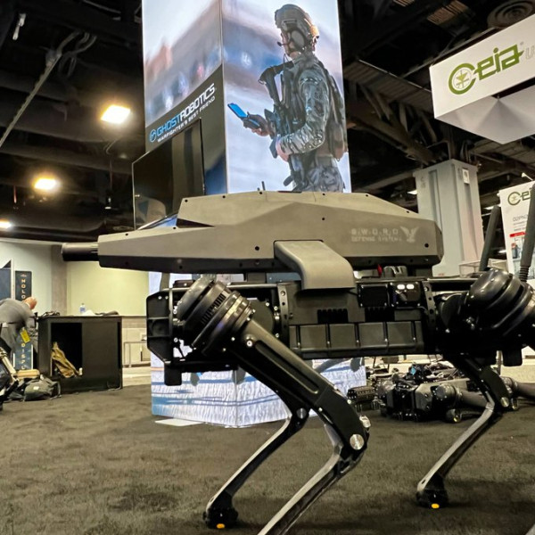 Ngerinya Perang Masa Depan, Robodog Kini Dipasangi Senapan Sniper Otomatis