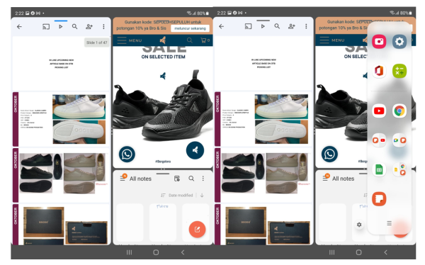 Cerita Pendiri Brodo Memakai Galaxy Z Fold3 untuk Jalankan Bisnis Sepatunya