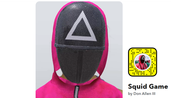 Cara Menggunakan Lensa Squid Game Robot Doll di Snapchat