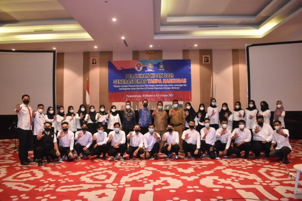 Disparbudkepora Babel Ajak Generasi Muda Perang Melawan Narkoba