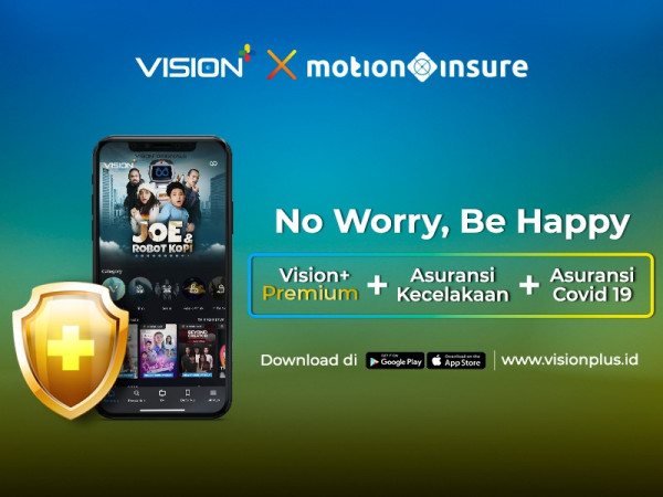 Vision+ x MotionInsure Berikan Proteksi Jiwa ke Pelanggan, Begini Caranya!