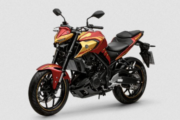 Lawan Belalang Tempur Honda, Yamaha Hadirkan Motor Iron Man