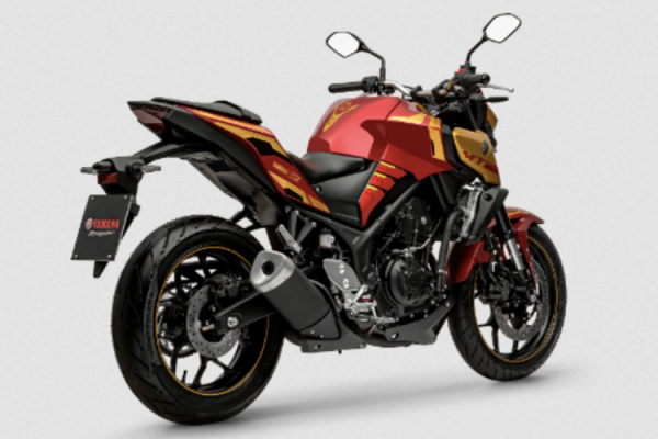 Lawan Belalang Tempur Honda, Yamaha Hadirkan Motor Iron Man