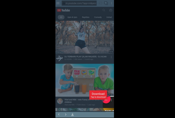 Cara Download Video YouTube Langsung dari Android