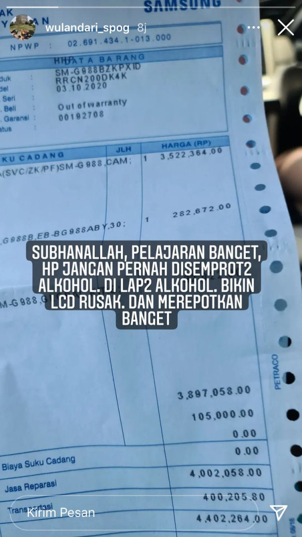 Hindari LCD Ponsel Kesayangan Rusak Gara-gara Disemprot Hand Sanitizer