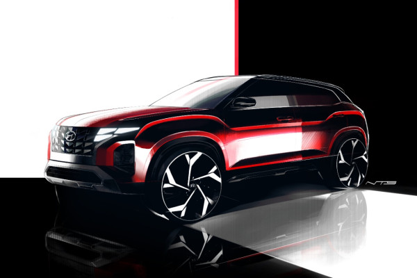 Siap-siap Ini Sketsa Awal SUV Baru Hyundai yang Akan Dijual di Indonesia