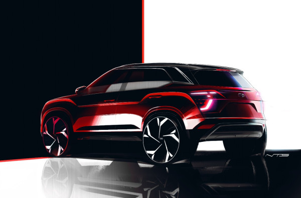 Siap-siap Ini Sketsa Awal SUV Baru Hyundai yang Akan Dijual di Indonesia