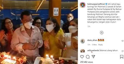 Hotman Paris Pamer Kebahagiaan di Momen Ulang Tahun, sang Istri Panen Pujian