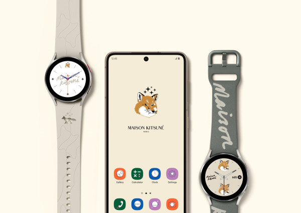 Menggemaskan, Ini Detil Kolaborasi Samsung Galaxy Watch4 dan Buds2 Edisi Maison Kitsuné