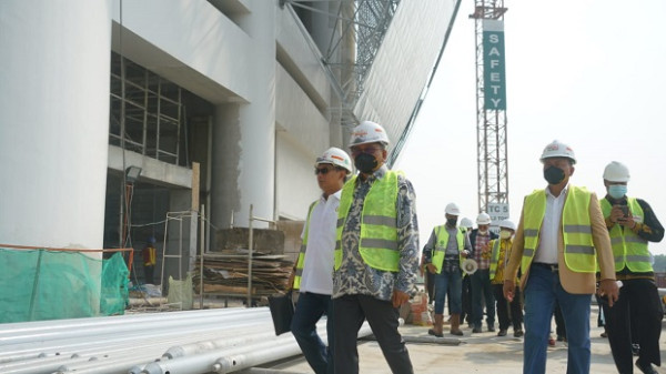 Pimpinan DPRD DKI Apresiasi Progres Pembangunan Jakarta International Stadium