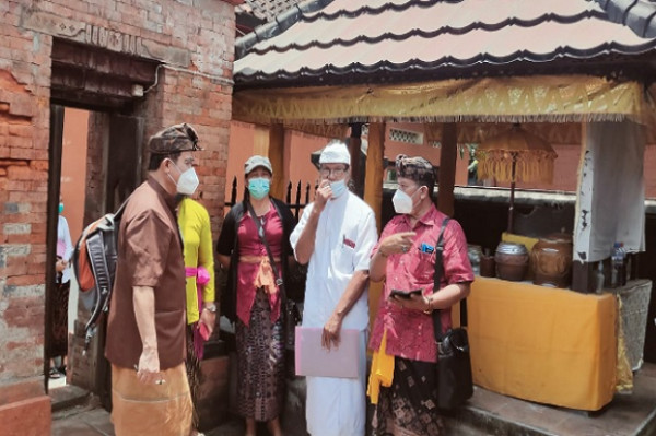 Persiapan Bale Agung Rumah Ibu Bung Karno Tempat Sukmawati Mengucap Ikrar Memeluk Hindu