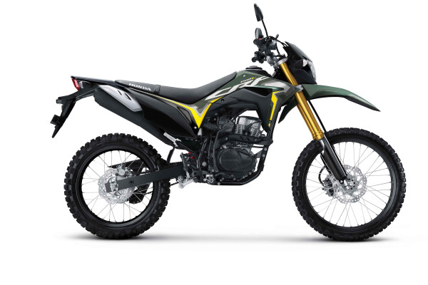 Harga Tetap Sama, New CRF150L Disegarkan dengan 2 Warna Baru Hijau dan Putih