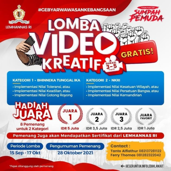 Gebyar Wawasan Kebangsaan Ajak Generasi Muda Berjuang di Era Digital dalam Bingkai Kebhinekaan