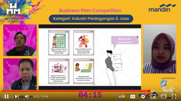 Ini Dia 5 Pemenang Kategori Business Plan Wirausaha Muda Mandiri 2021