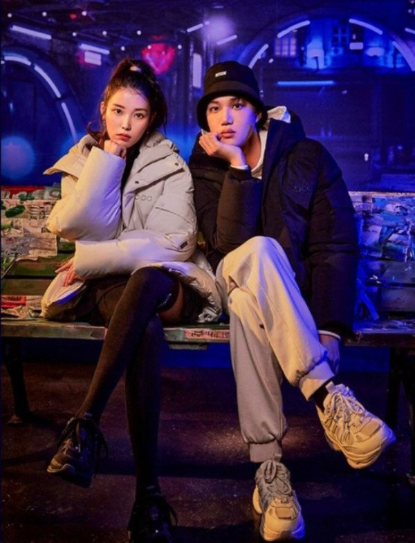 IU dan Kai EXO Pemotretan Bersama, Dikritik Tak Ada Chemistry
