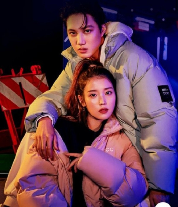 IU dan Kai EXO Pemotretan Bersama, Dikritik Tak Ada Chemistry
