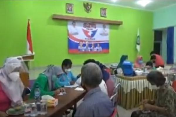 DPD Perindo Belitung Timur Gelar Vaksinasi Massal, Warga Sambut Antusias