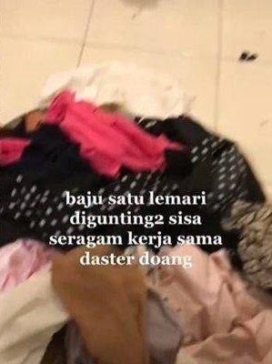 Viral! Suami Hancurkan Baju dan Skincare Istri Agar Tak Tampil Cantik di Depan Pria Lain