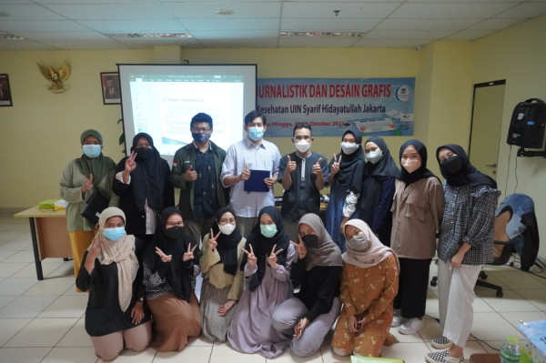 Asah Kemampuan Menulis, Mahasiswa Fikes UIN Jakarta Ikuti Pelatihan Jurnalistik