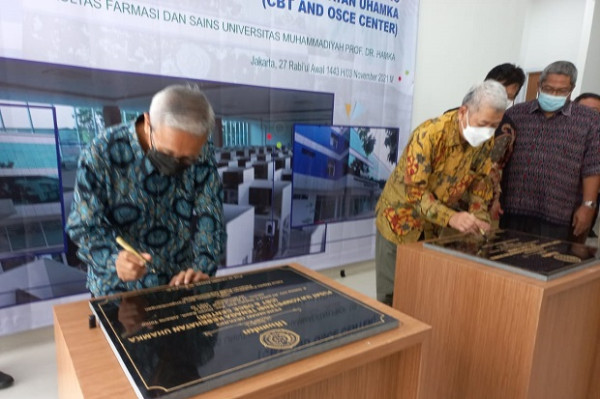 Rektor Uhamka Resmikan Gedung Pusat Uji Kompetensi Tenaga Kesehatan