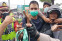 floating-Polisi Amankan Pendukung...