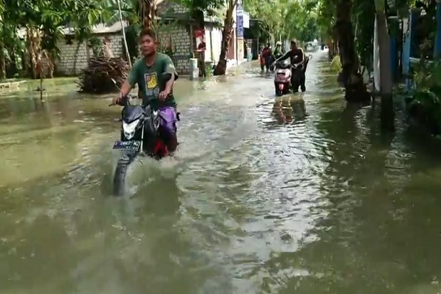 Banjir di Lamongan Meluas, 115 Desa di 17 Kecamatan Terendam