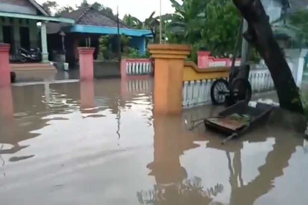 Sungai Sadar di Mojokerto Meluap, 3 Kecamatan Dilanda Banjir