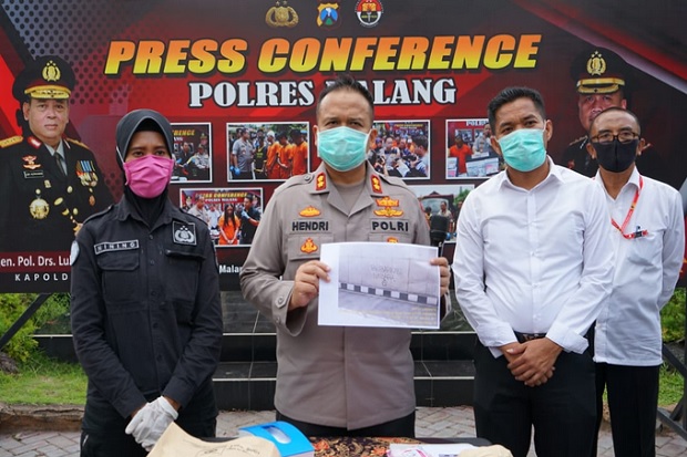 Polres Malang Buru Pelaku...
