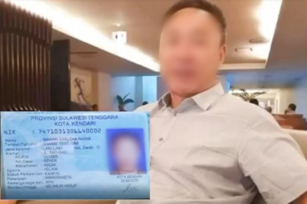 Diduga Pakai KTP Palsu,...