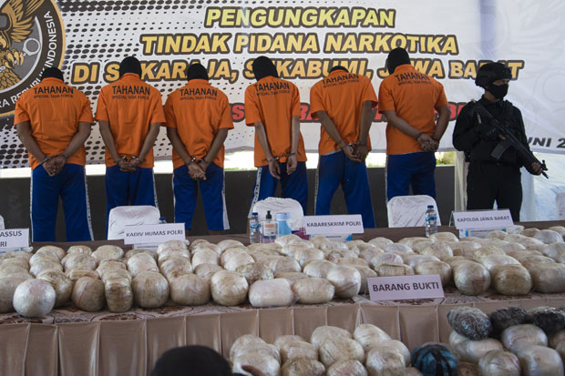 Polri Sita 6,9 Ton Sabu...