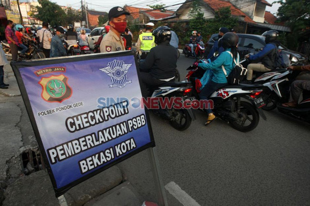 Kota Bekasi Jalani PSBB...