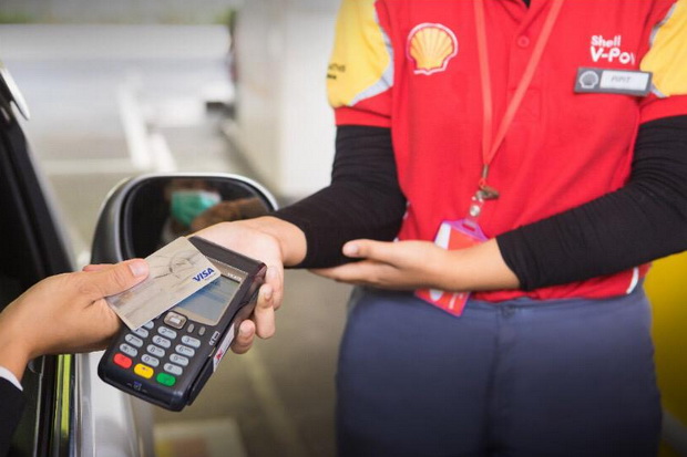 Pembayaran Visa Contactless...