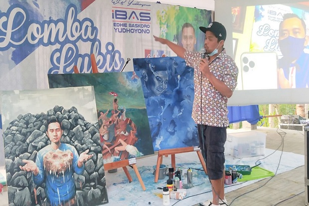 Lewat Pameran Lukisan,...