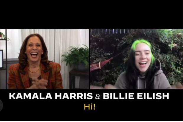 Billie Eilish dan Kamala...