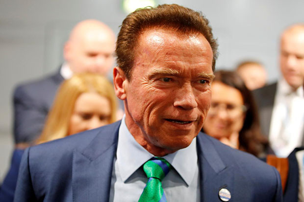 Arnold Schwarzenegger...