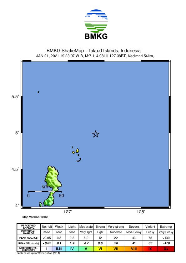 Gempa Dahsyat 7,1 SR...