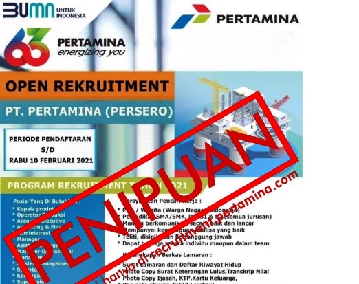 Waspada Penipuan! Pengumuman...