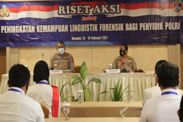 Puslitbang Polri Lakukan...