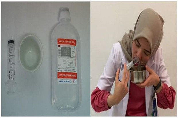 Viral Bersihkan Hidung...
