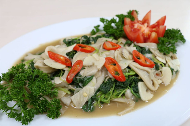 Resep Cah Jamur Bayam...