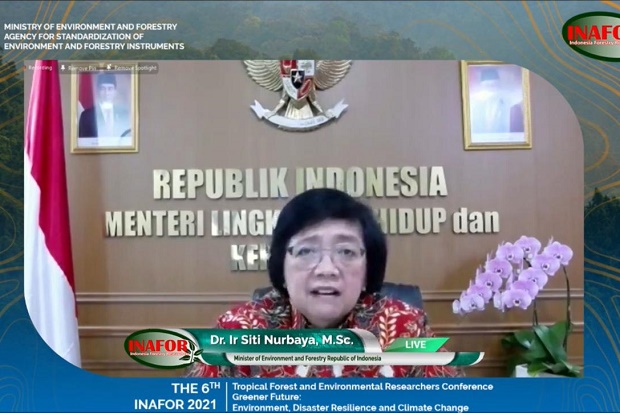 INAFOR 2021, Menteri...