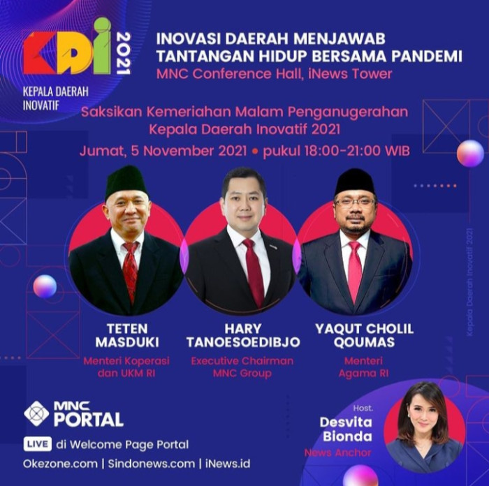 MPI Gelar Malam Penganugerahan...