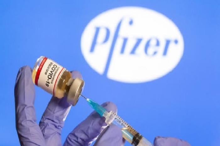 Distribusi Vaksin Pfizer...