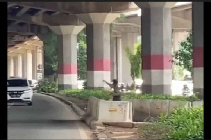 ODGJ, Pelaku Pelempar...