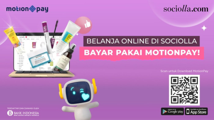 Pakai MotionPay, Belanja...