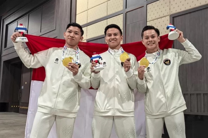 Atlet Pencak Silat Bekasi...