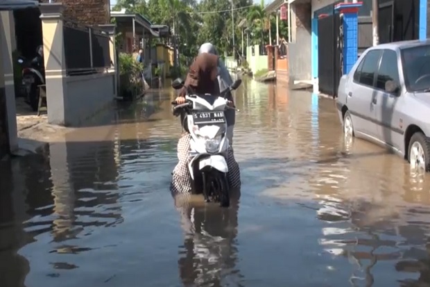 Sungai Sadar di Mojokerto...