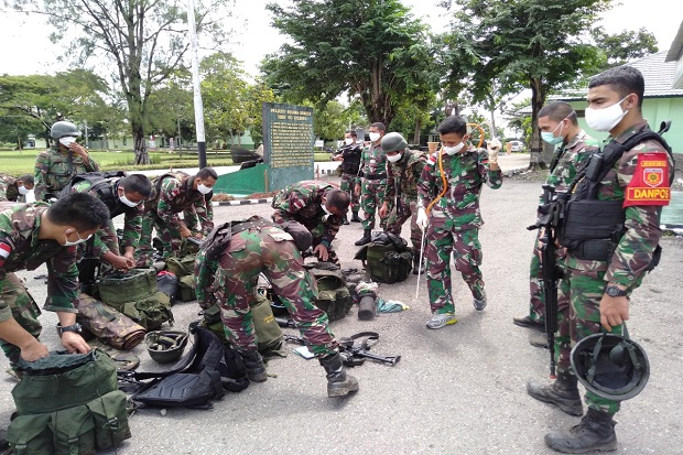 Usai Latihan Tempur,...